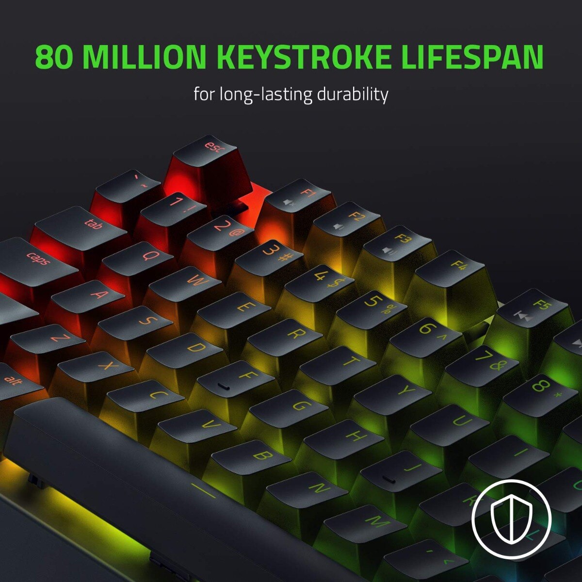 Teclado Mecânico Razer Blackwidow V3 PT Tenkeyless RGB Yellow Switch 5