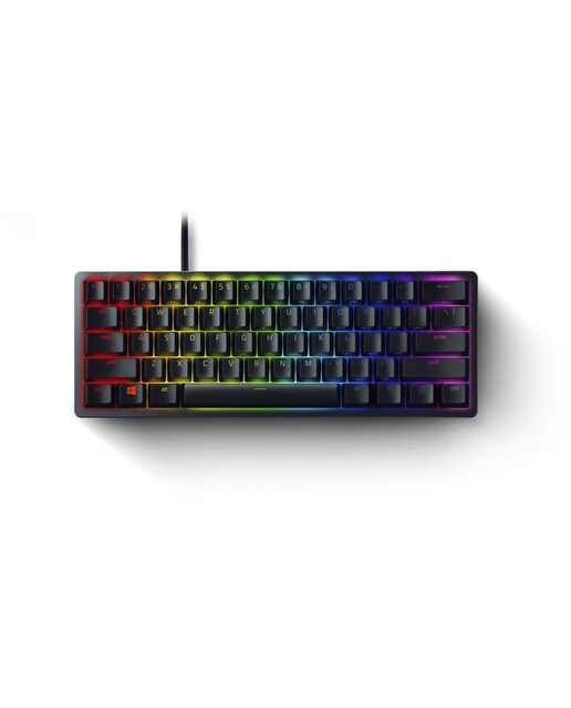 Imagem 0 de Teclado Razer Huntsman Mini Clicky Optical Switch (Purple)