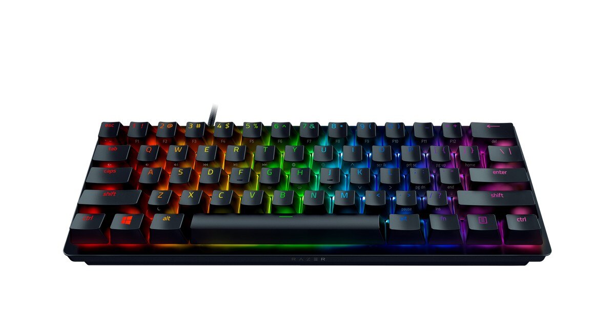 Teclado Razer Huntsman Mini Clicky Optical Switch (Purple) 4