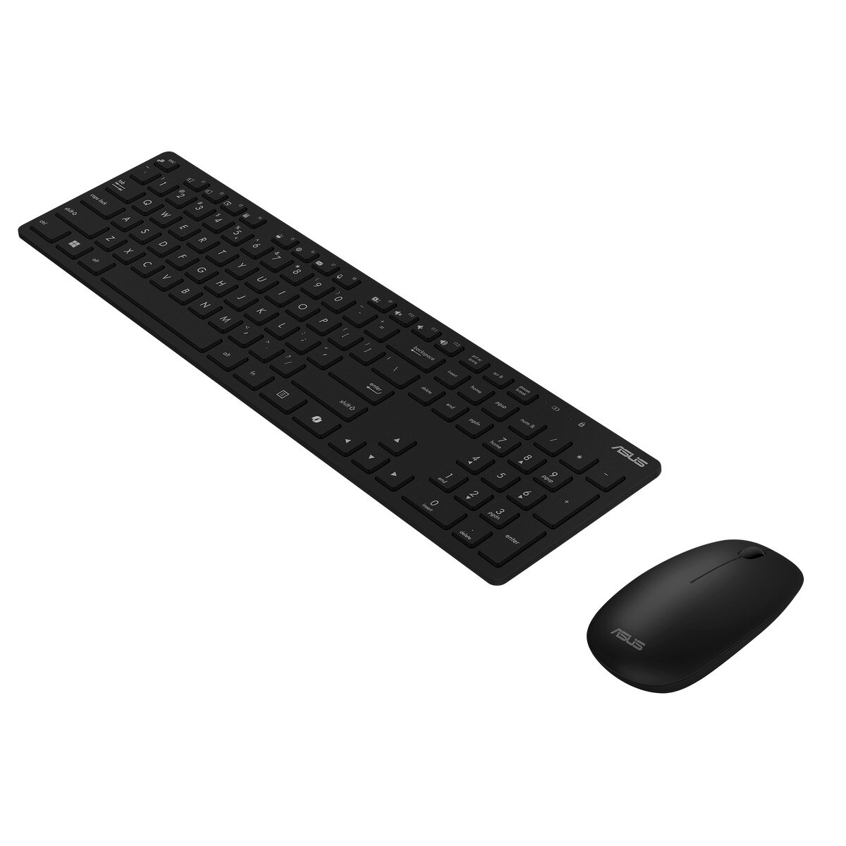 Teclado e Rato Asus Sem Fios W5000 Copilot - Preto Preto-2