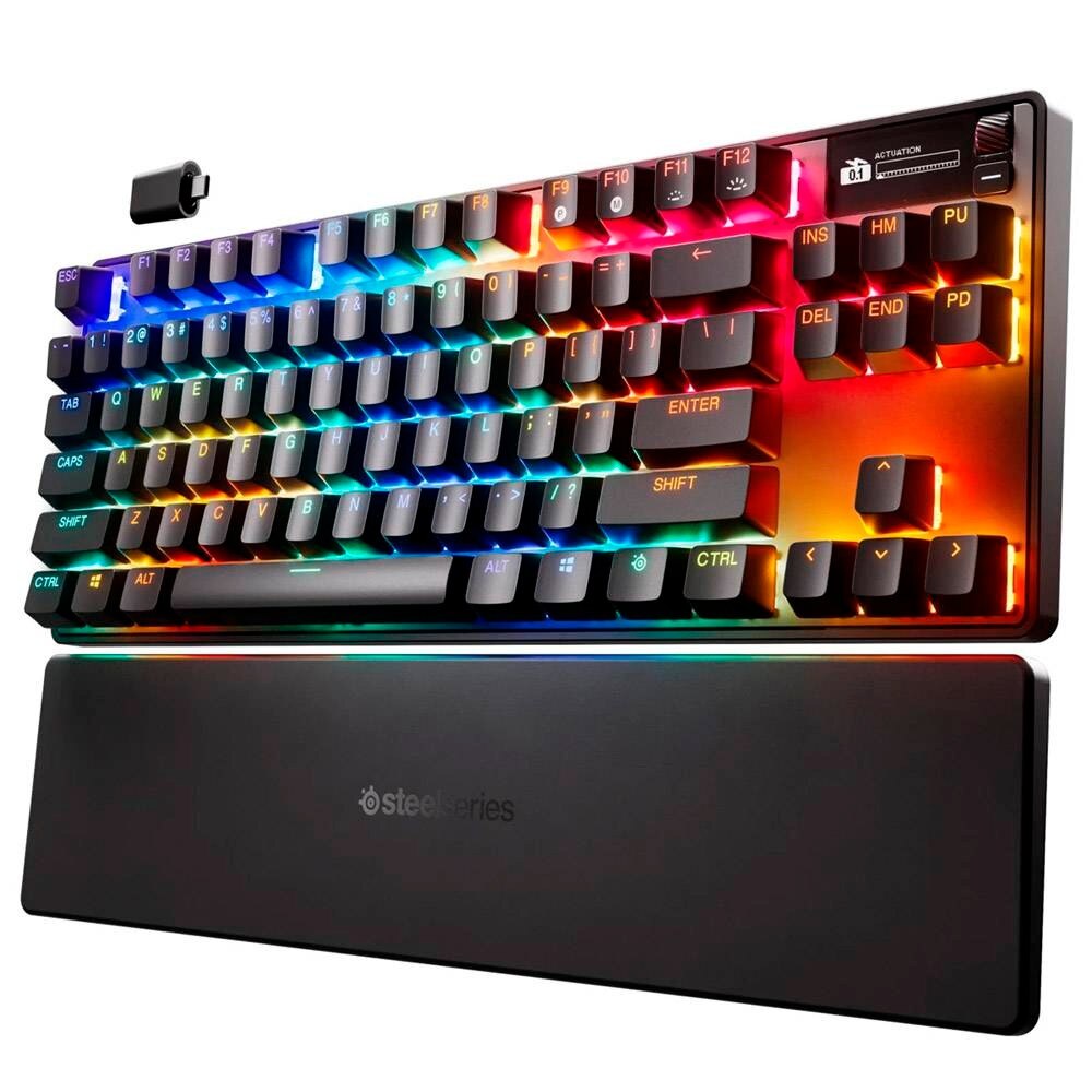 Teclado Mecânico Steelseries Apex Pro TKL Wireless Gen 3 US RGB - Preto 2