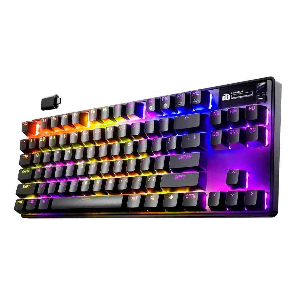 Teclado Mecânico Steelseries Apex Pro TKL Wireless Gen 3 US RGB - Preto 3
