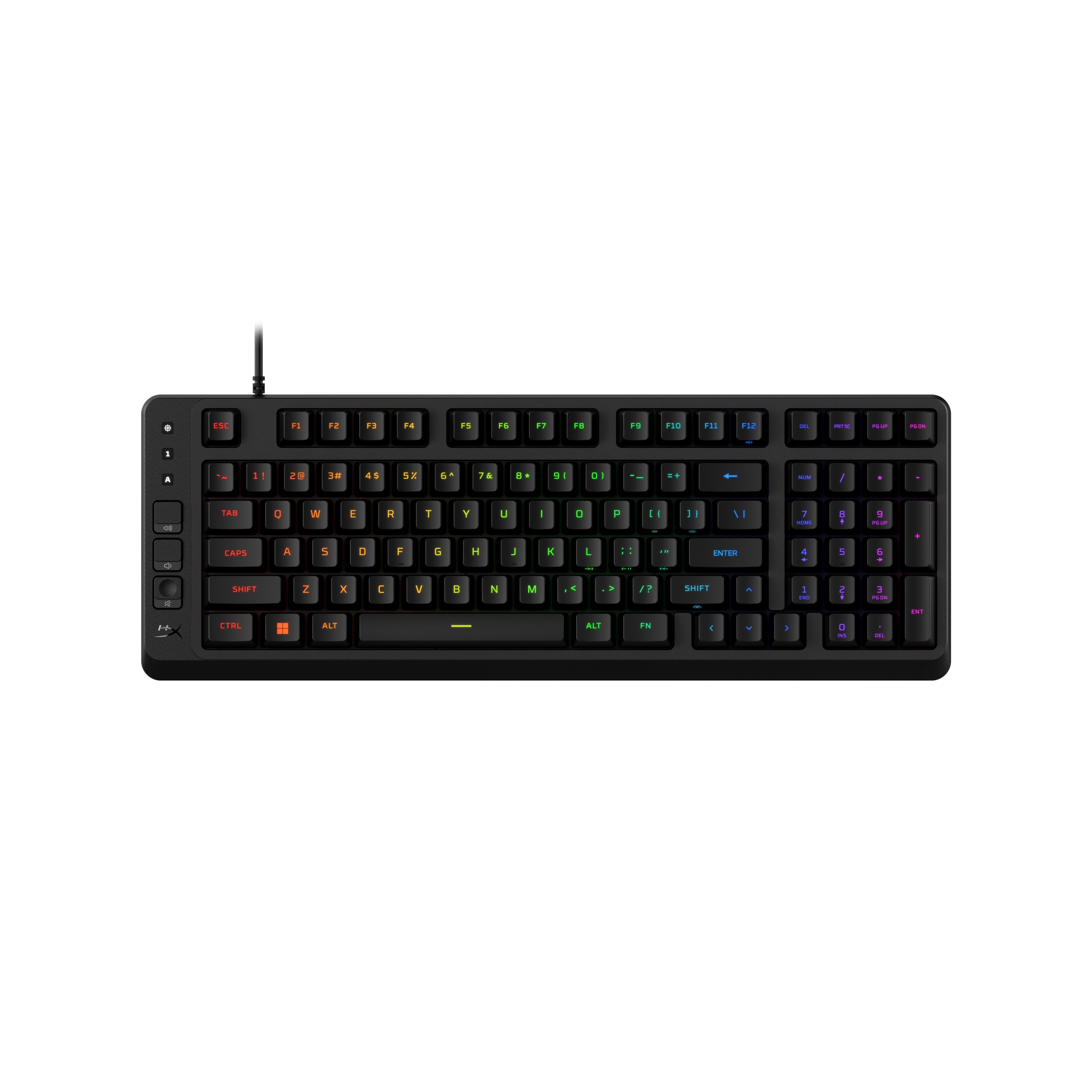 Imagem 0 de Teclado HyperX Eve 1800 Compact Gaming RGB PT - Preto