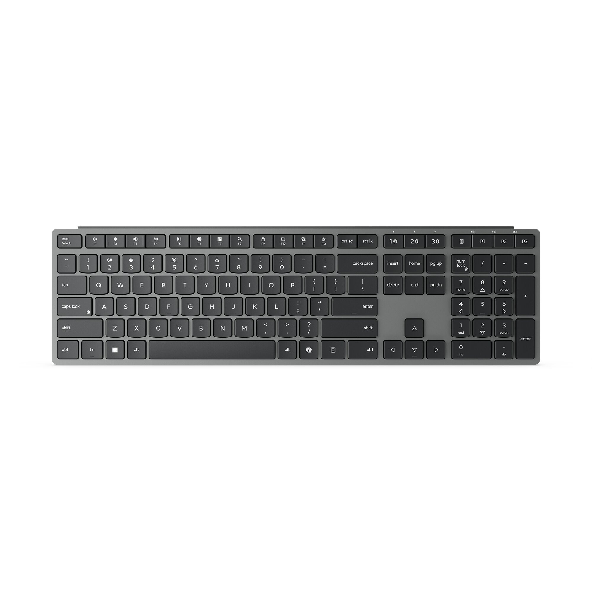 Teclado Lenovo 700 Modern Multi-Device Wireless Português Luna Grey-1