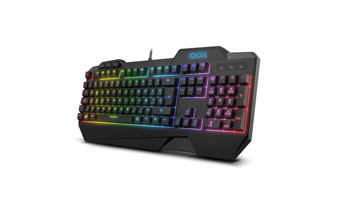 Teclado + Rato Combo Krom Krusher Semi Mecânico RGB (PT) 3