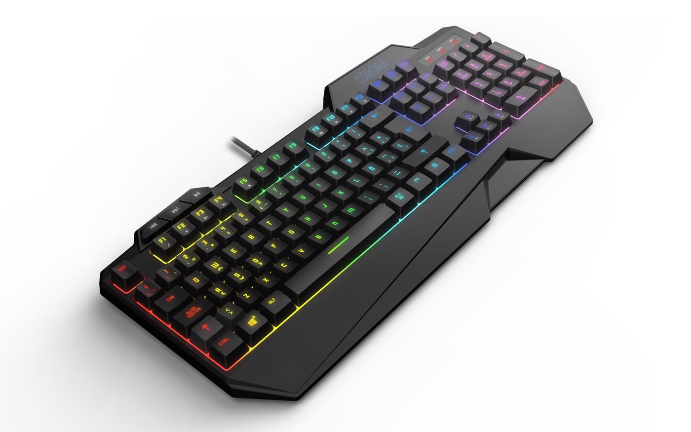 Teclado + Rato Combo Krom Krusher Semi Mecânico RGB (PT) 7