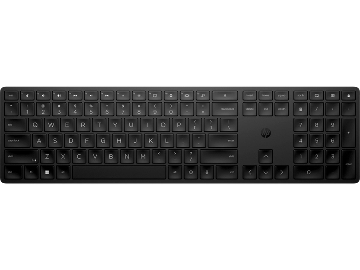 Teclado HP 450 Wireless, PT, Numérico Preto-1