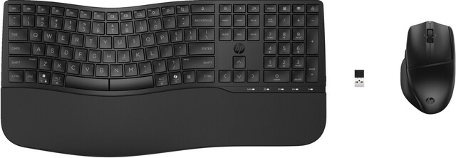 Imagem 0 de Teclado + Rato HP 680 Comfort Dual-Mode - Preto