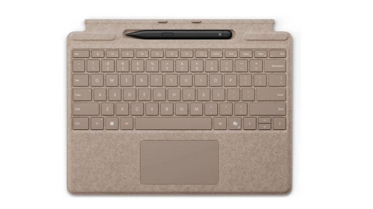 Imagem 0 de Capa Teclado Signature + Slim Pen 2 para Surface Pro 10 - Bege