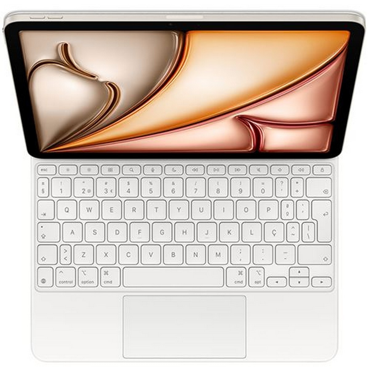Teclado Apple Magic Keyboard para iPad Air de 11" (M3) - Layout PT - Branco 2