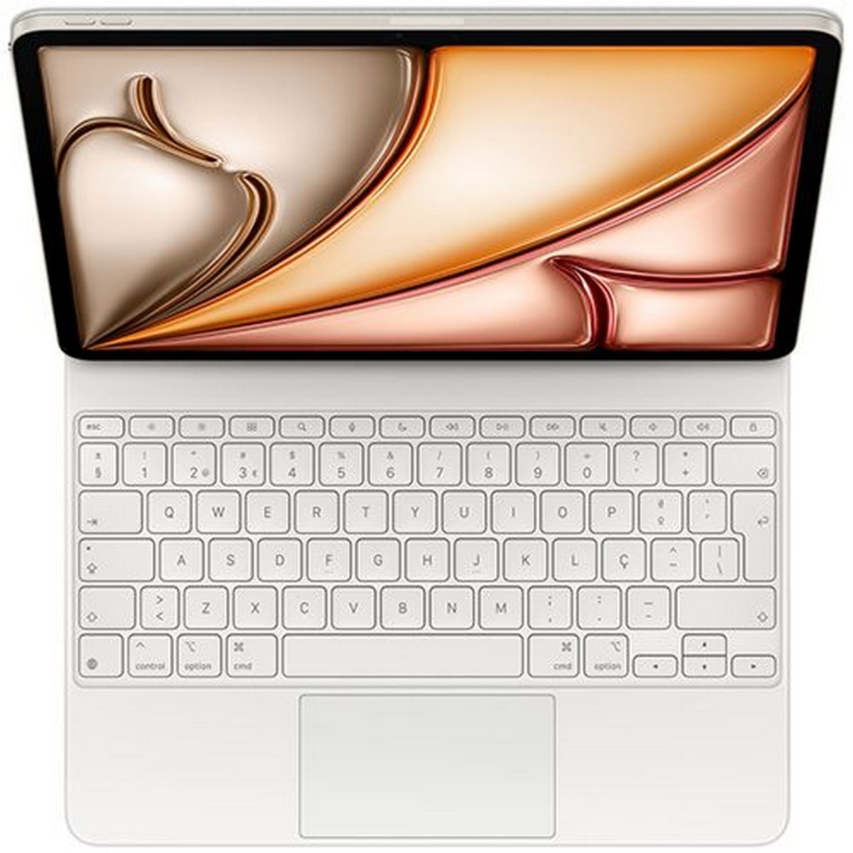 Teclado Apple Magic Keyboard para iPad Air de 13" (M3) - Layout PT - Branco 2