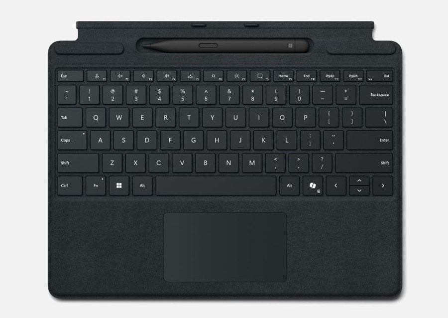 Imagem 0 de Teclado Microsoft Surface Pro 8/9/10 Teclado + Slim Pen - Preto
