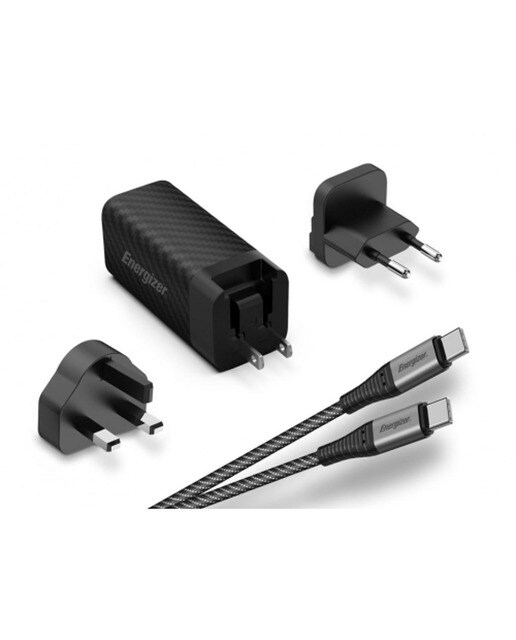 Imagem 0 de Carregador Energizer Power Delivery Charger 65W com USB-C 2m