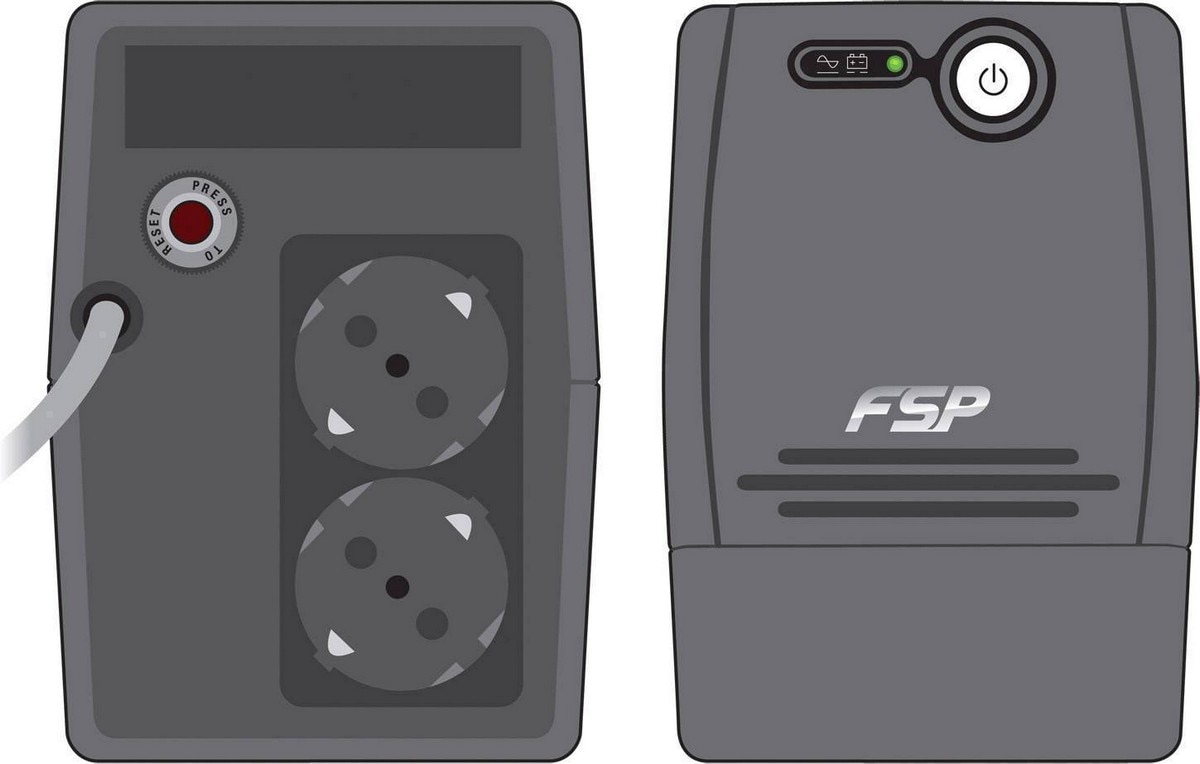 Ups FSP/Fortron FP 800 - Preto 2