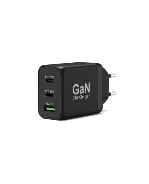 Imagem 0 de Carregador de Dispositivos Móveis Type C 65 W - Preto