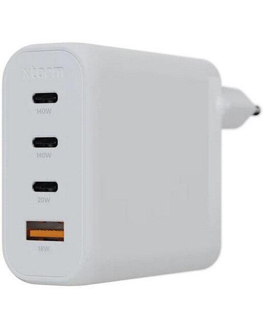 Imagem 0 de Carregador 2x USB-C 140W + 1x USB-C 20W + 1x USB-A 18W - Xtorm XEC140 