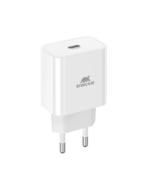 Imagem 0 de Carregador Rivacase 20W PD 3.0/1 USB-C - Branco