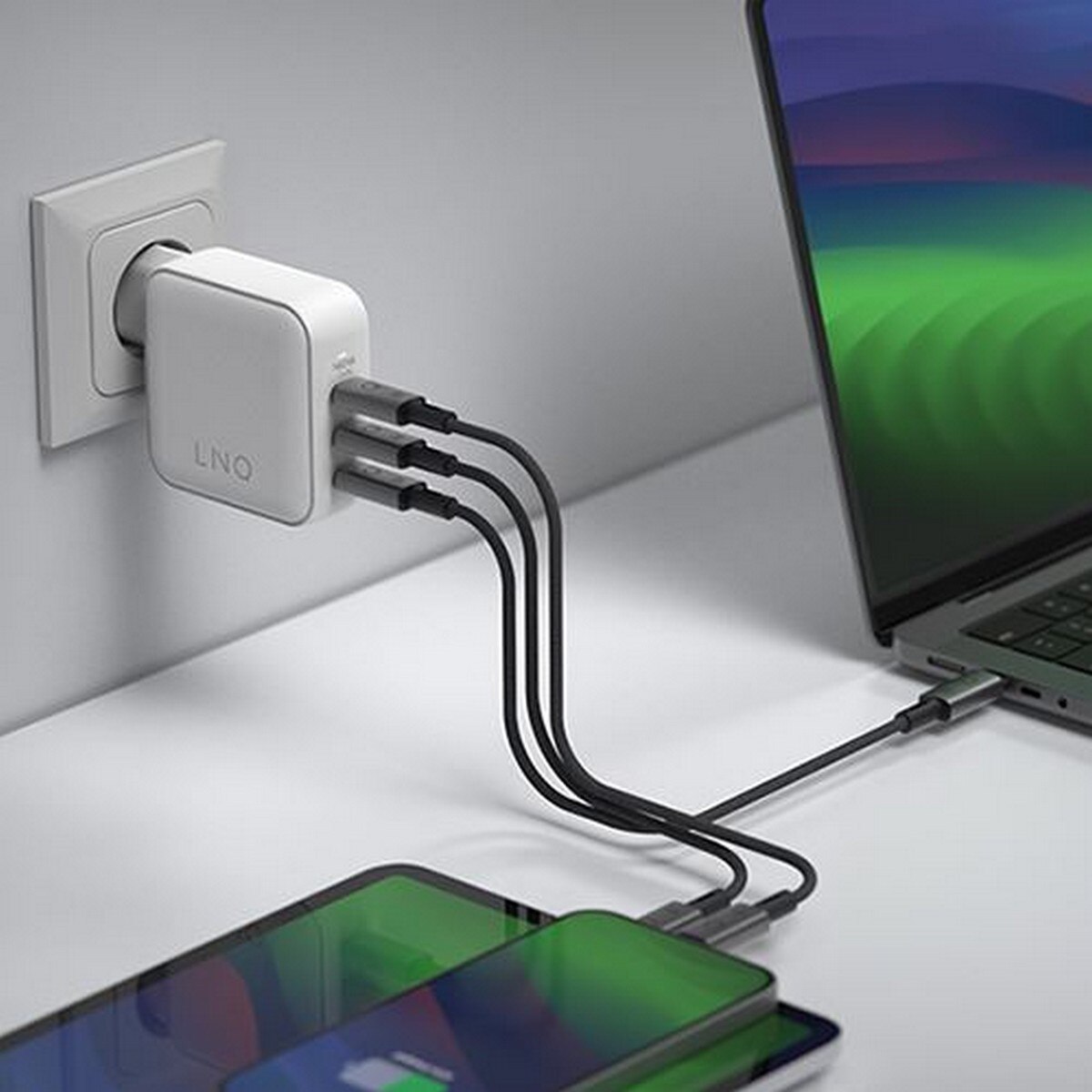 Carregador USB-C LINQ LQ48033 - 140W 3