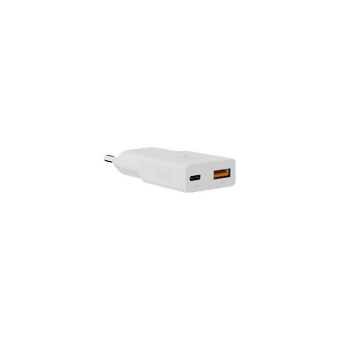 Carregador Xtorm Go2 SlimLine 1x USB-C 33W + 1x USB-A 18W - Branco Branco-3