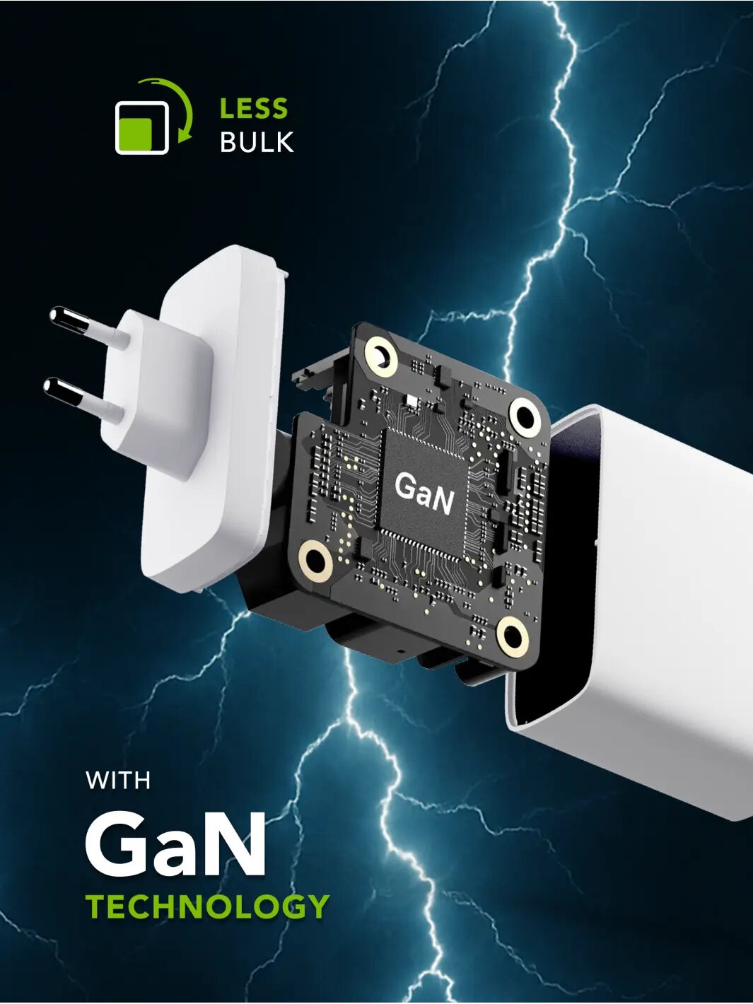 Carregador Dbramante Re-charge IT - UE Wall Charger - 2xUSB-C 100W e 1xUSB-A - Branco Branco-6