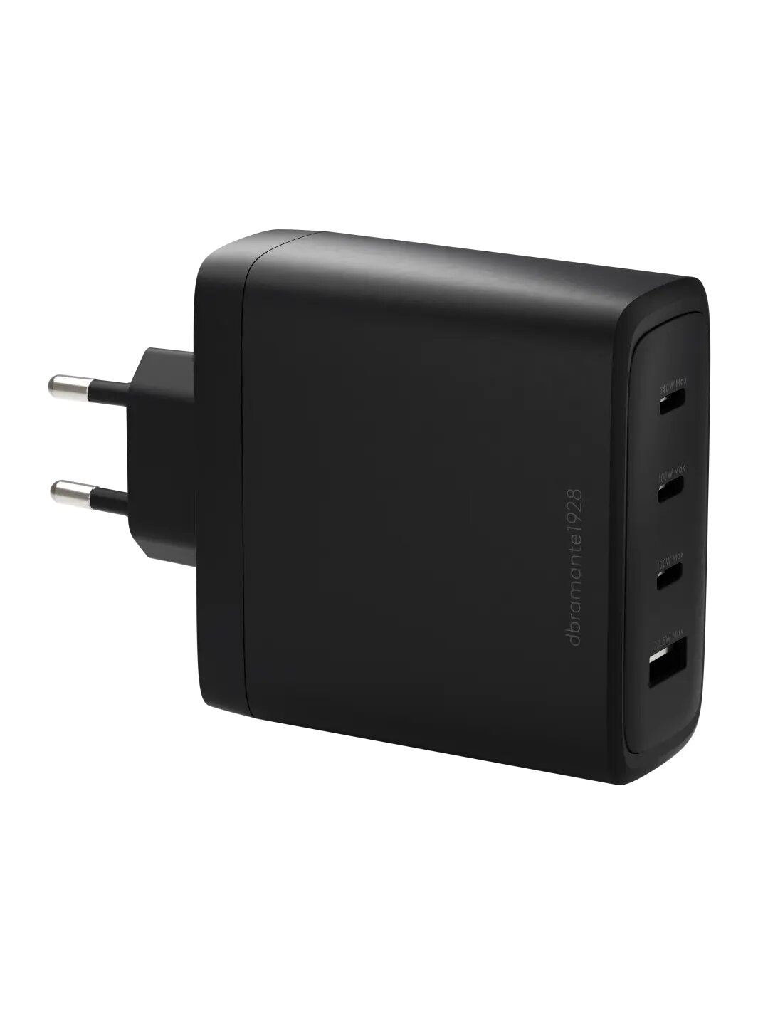 Imagem 0 de Carregador Dbramante Re-charge IT - UE Wall Charger - 3xUSB-C 140W e 1xUSB-A - Preto