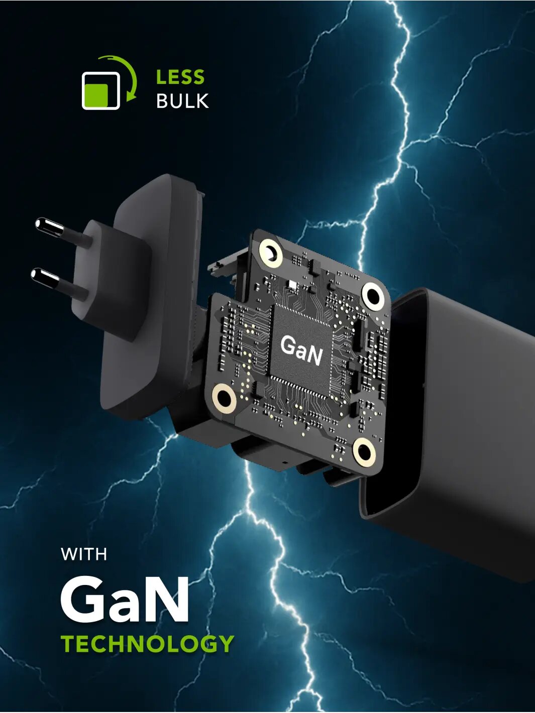 Carregador Dbramante Re-charge IT - UE Wall Charger - 3xUSB-C 140W e 1xUSB-A - Preto Preto-6