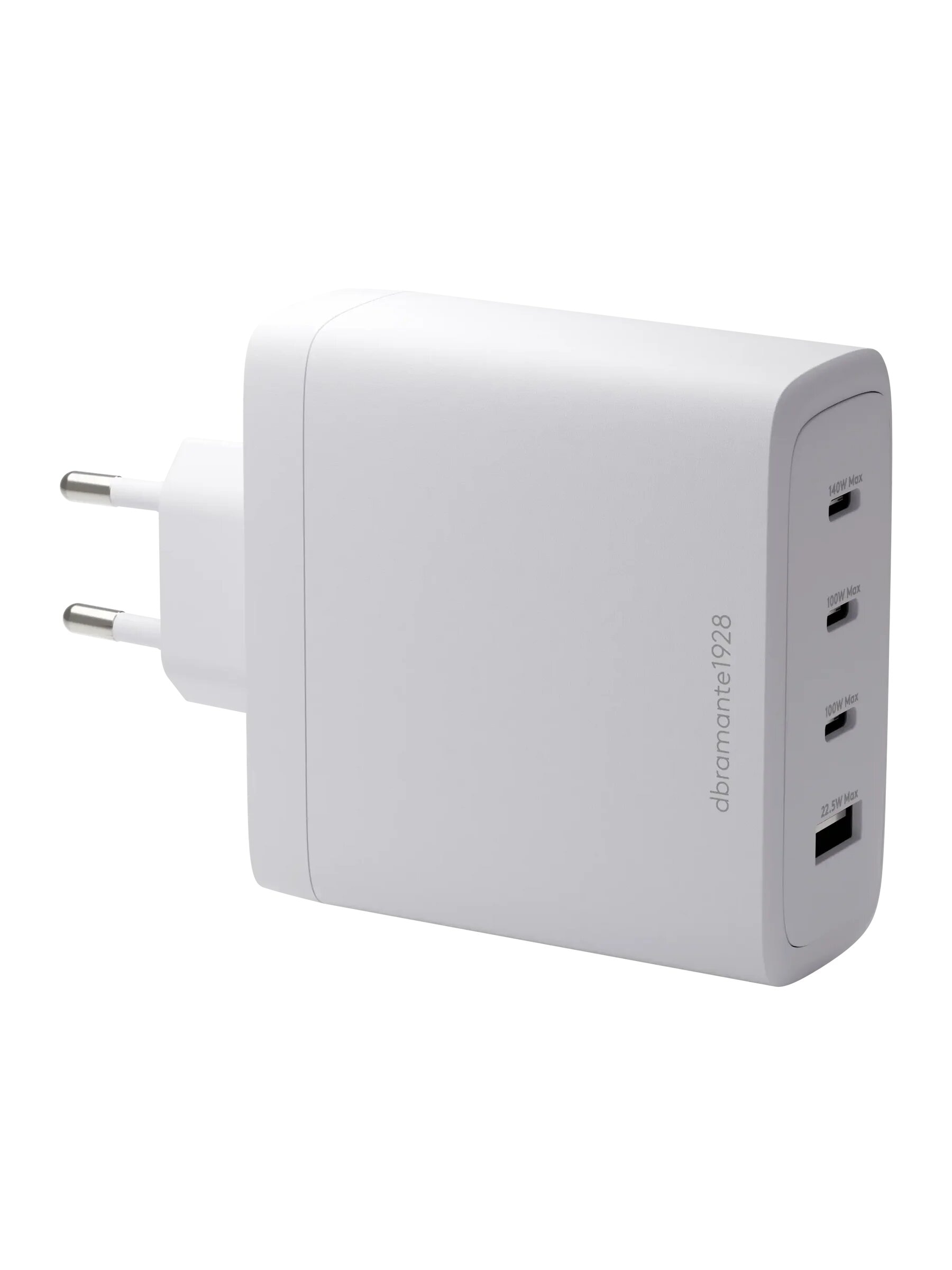 Imagem 0 de Carregador Dbramante Re-charge IT - UE Wall Charger - 3xUSB-C 140W e 1xUSB-A - Branco