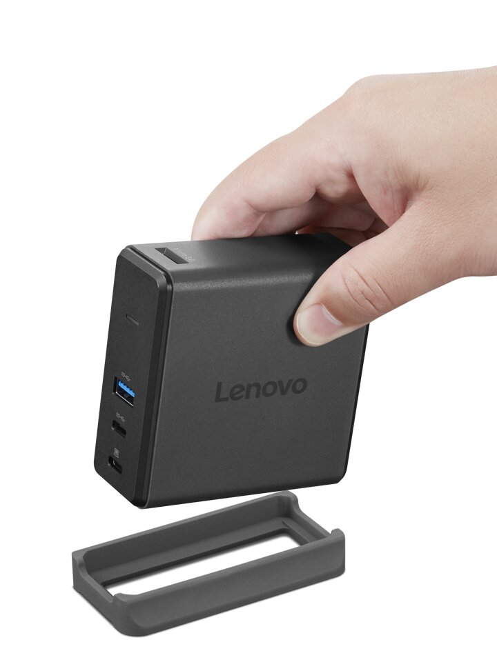 Base de Carregamento Lenovo GaN Cinzento-6