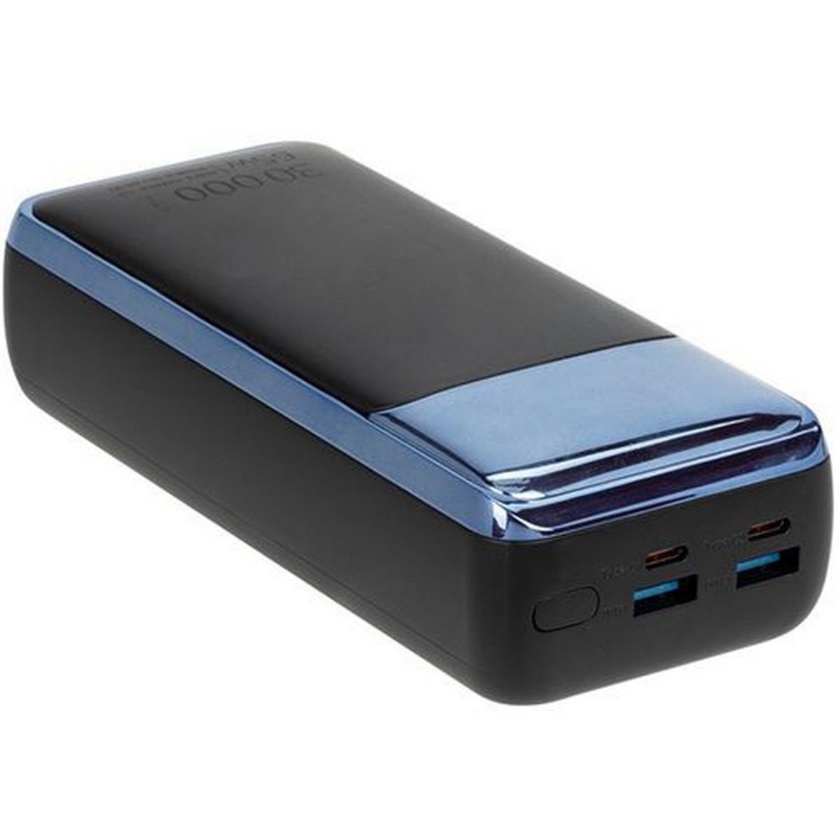 Powerbank com LCD Rivacase 30.000 mAh PD 65W - Preto 4