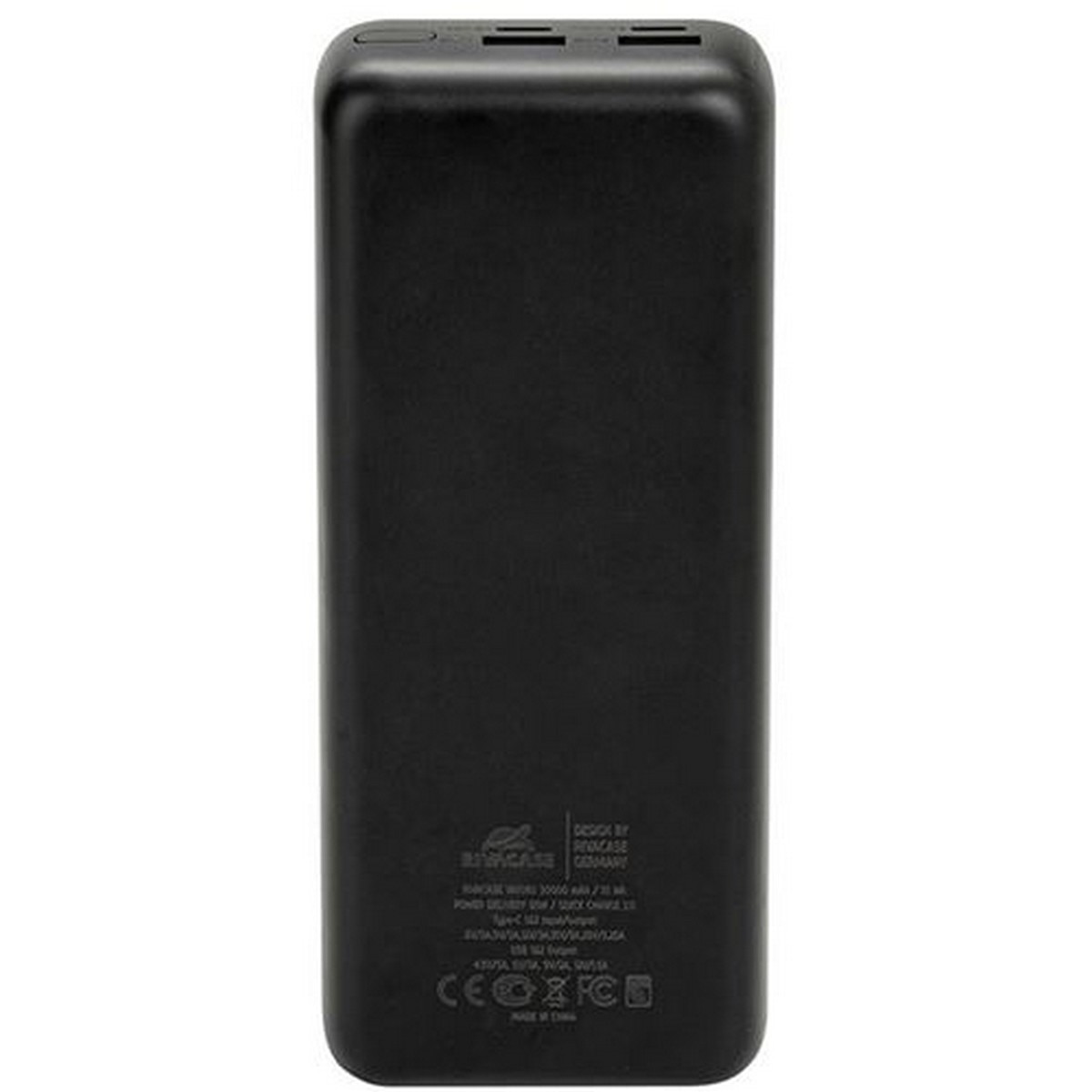 Powerbank com LCD Rivacase 30.000 mAh PD 65W - Preto 5