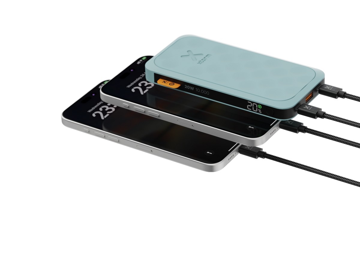 Power Bank XTORM Fuel Series 5102 10.000 mAH , 20W - Azul Claro 9