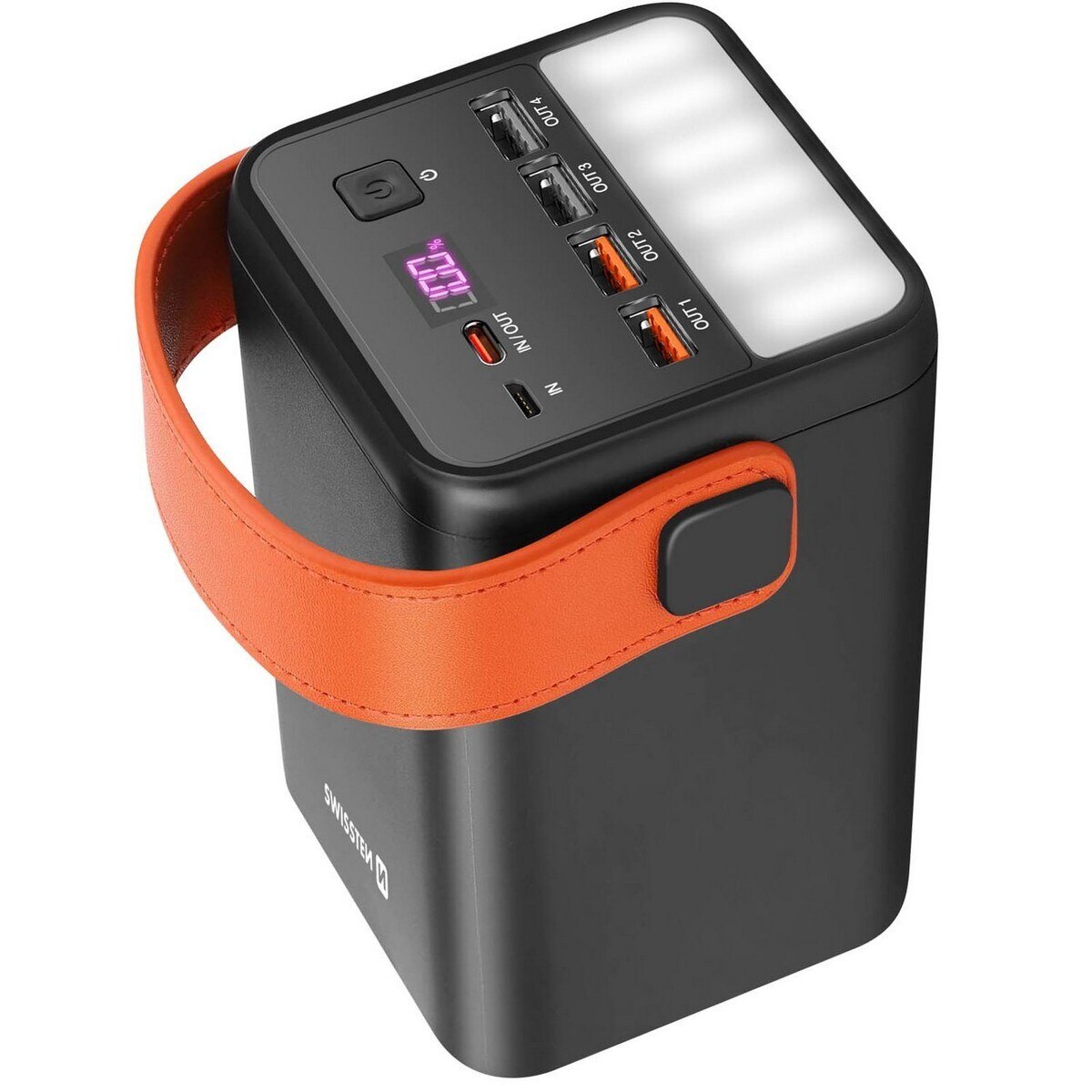 Powerbank Swissten, 60000 mAh - Preto 2