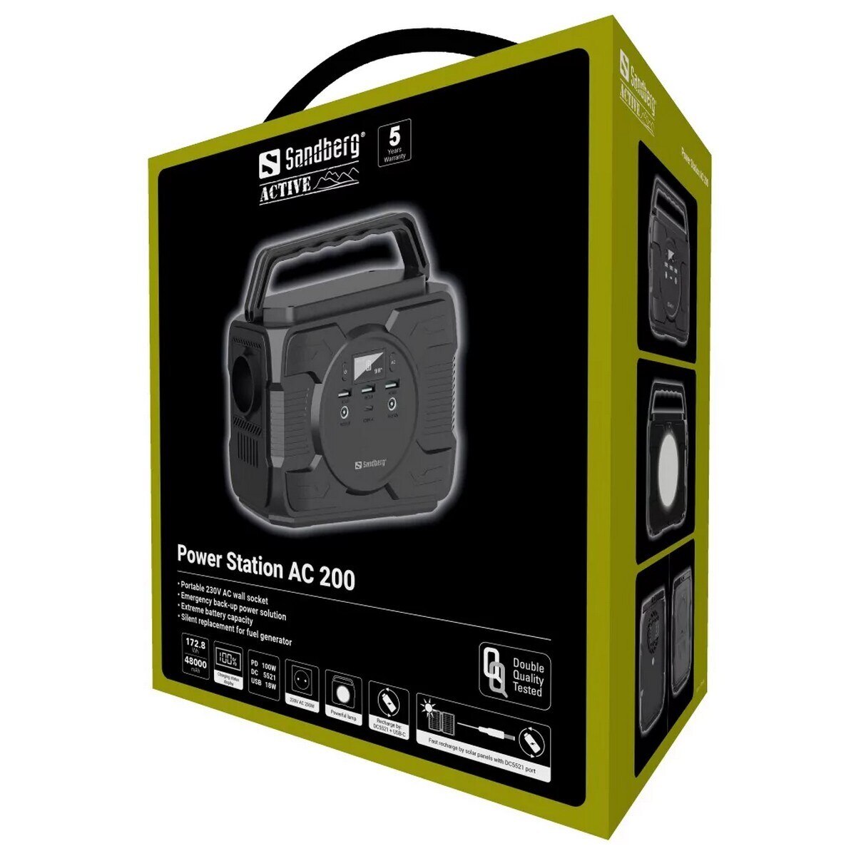 Power Station Sandberg 200 AC - Preto 6