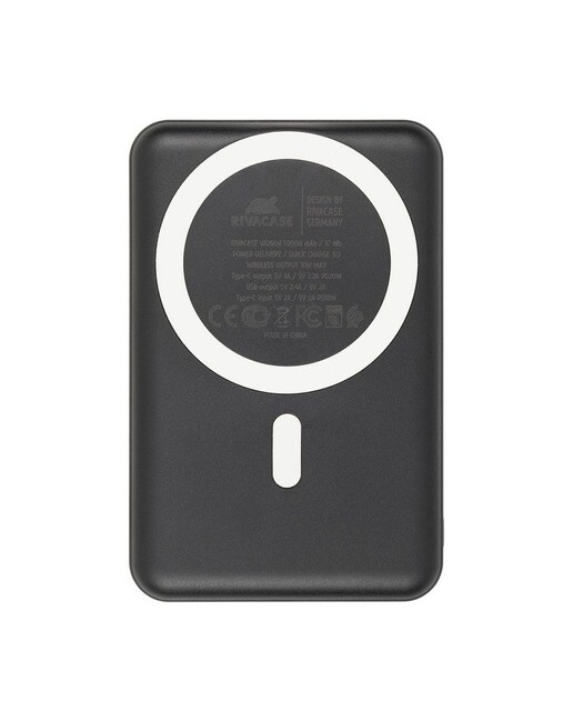 Powerbank com Magsafe Rivacase Qi Wireless 15W + QC/PD20W 1