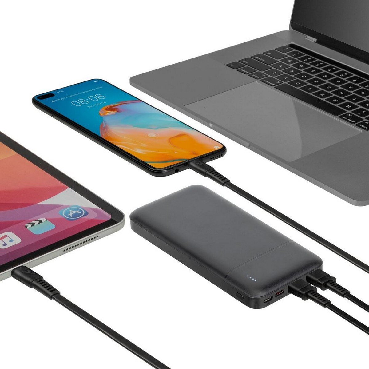 Powerbank Rivacase de 10000 mAH 22,5W - Preto 10