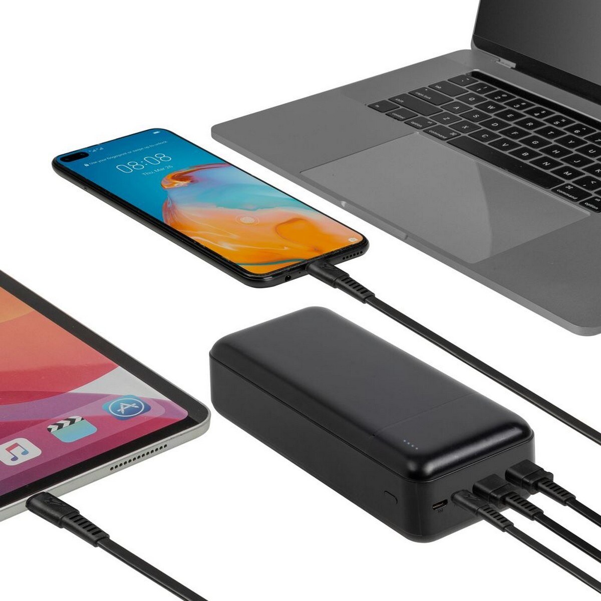 Powerbank Rivacase 30000 mAH 22,5W - Preto 9