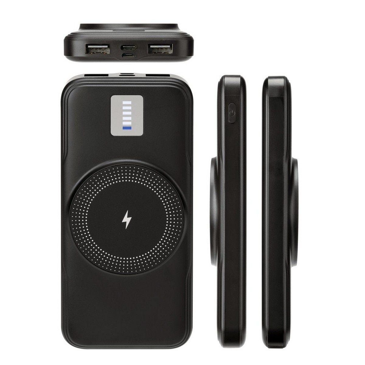 Powerbank Rivacase 10.000mAh Wireless 5W - Preto 8