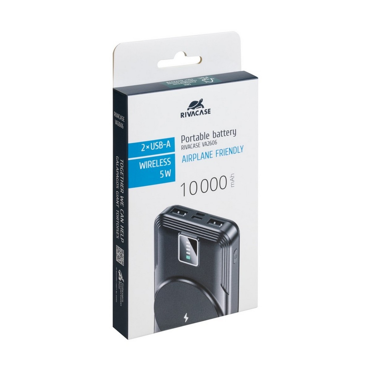 Powerbank Rivacase 10.000mAh Wireless 5W - Preto 14