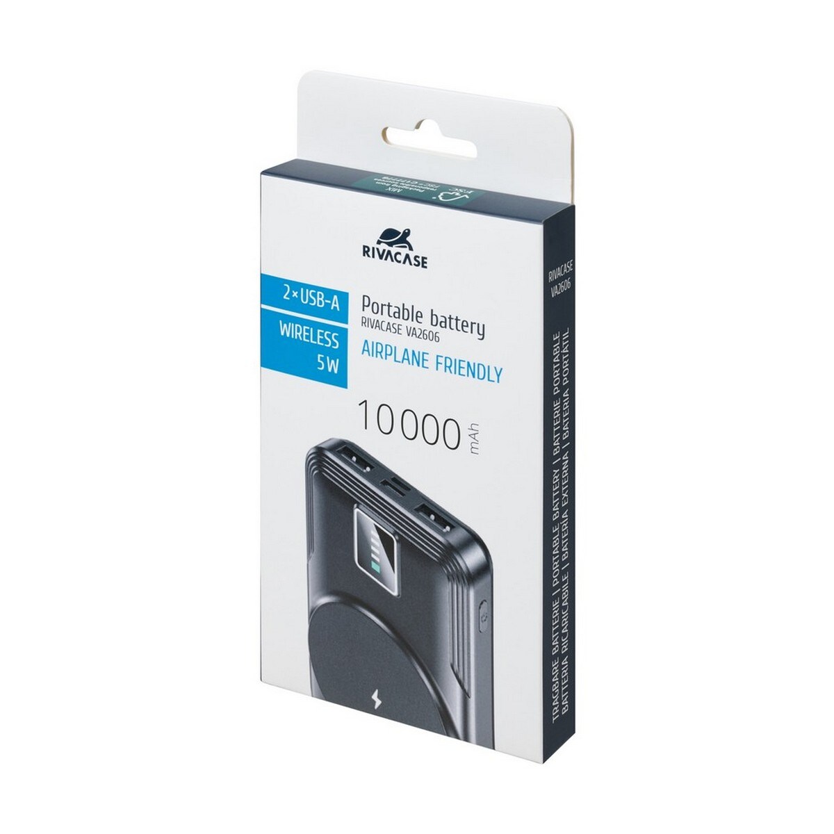 Powerbank Rivacase 10.000mAh Wireless 5W - Preto 17