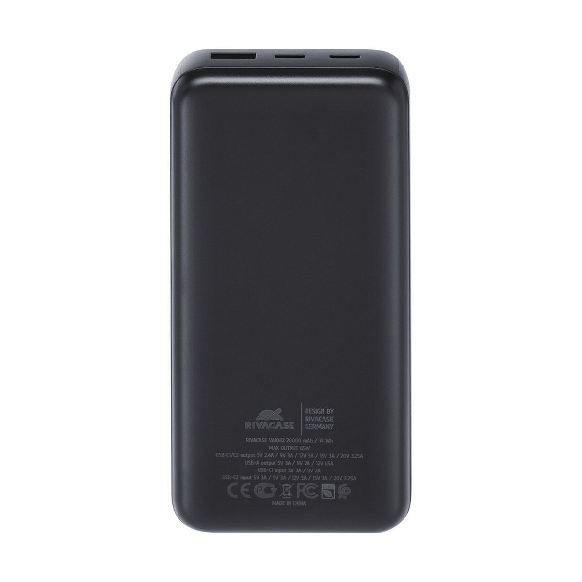 Powerbank Rivacase 20.000mAh - 65W Laptop Charger - Preto 5