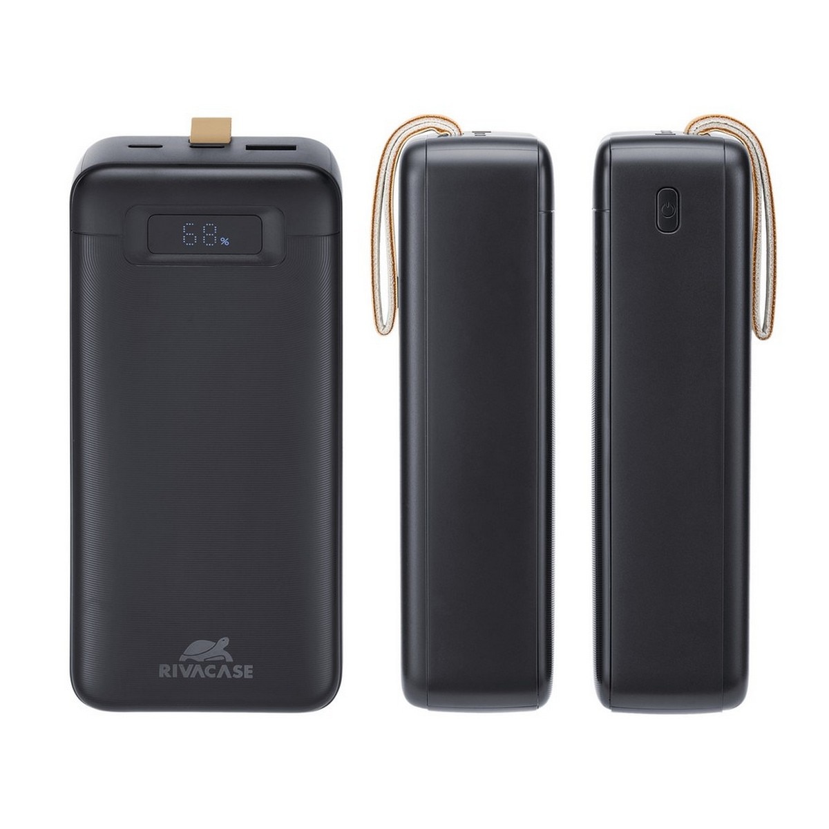 Powerbank Rivacase 30.000mAh - 65W Laptop Charger - Preto Preto-8