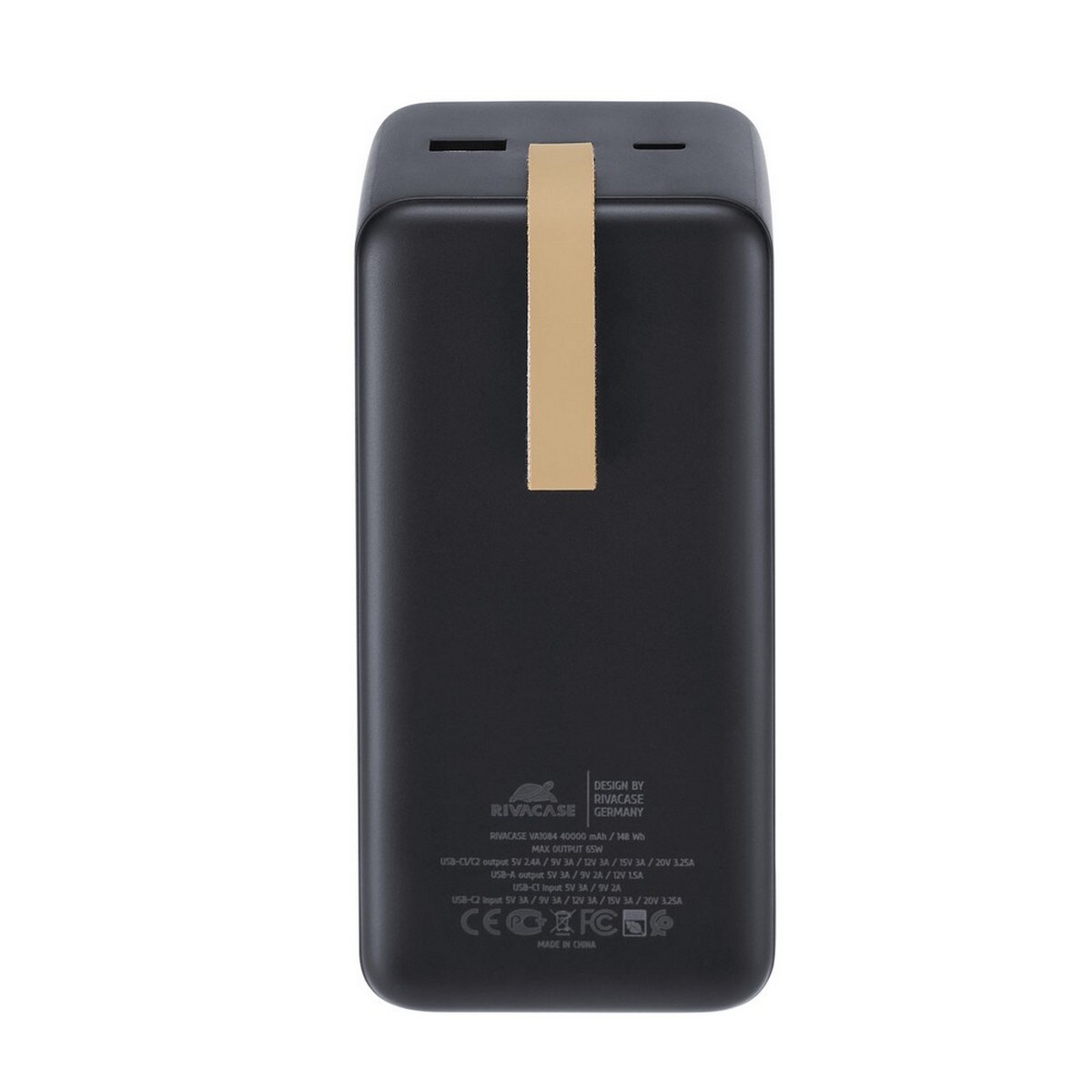 Powerbank Rivacase 40.000mAh - 65W Laptop Charger - Preto 5