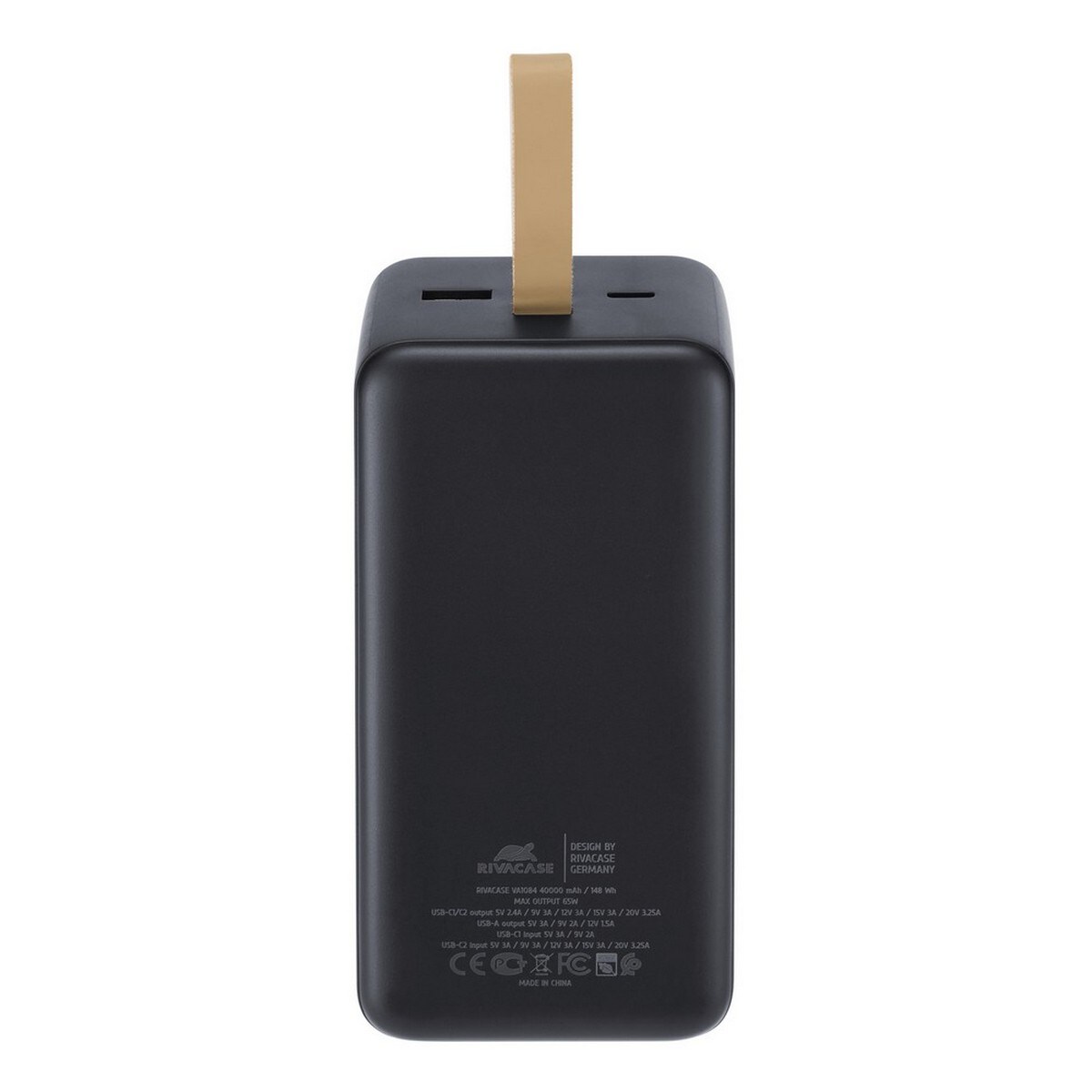 Powerbank Rivacase 40.000mAh - 65W Laptop Charger - Preto 17