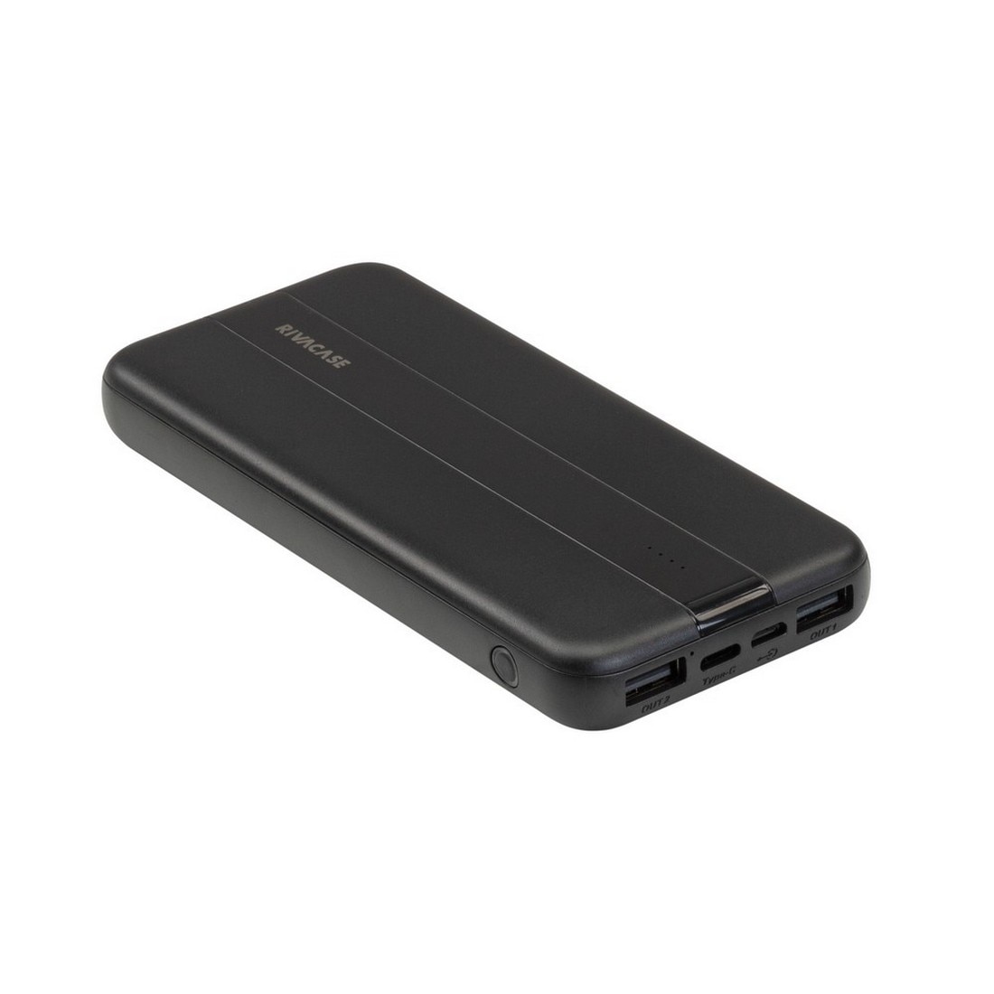 Powerbank Rivacase 10000 mAh) Bateria Portátil com Cabo Incluido - Preto Preto-7