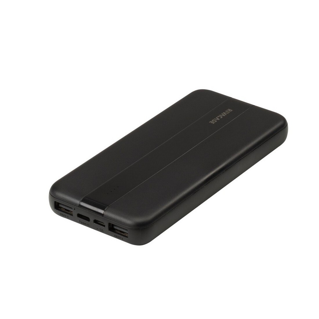 Powerbank Rivacase 10000 mAh) Bateria Portátil com Cabo Incluido - Preto Preto-8