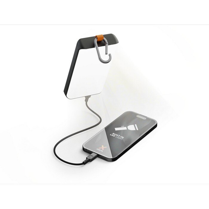 Powerbank Xtorm 15W Go2 10000 mAh Solar e Corrente - Preto Carvão Black-2
