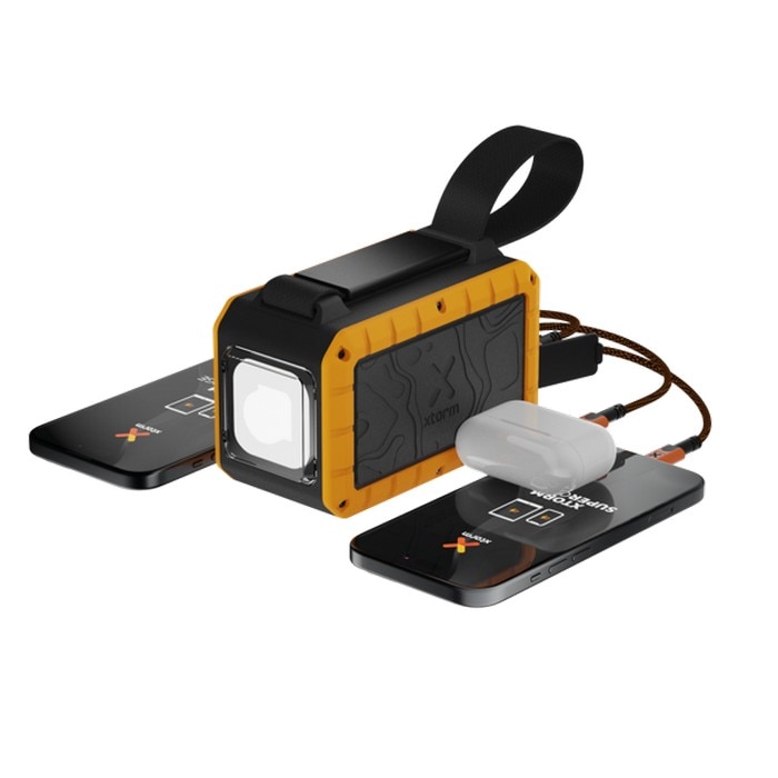 Powerbank Xtorm Rugged Flashlight XR204, 100W, 40.000mAh - Preto e Laranja Preto / Laranja-5