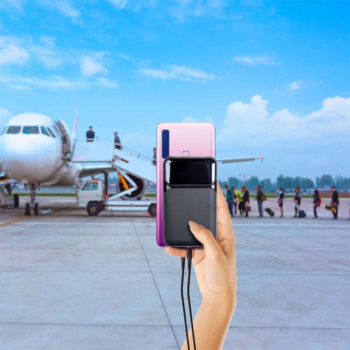 Powerbank Ewent EW1164 20,000 mAh 65W, Bateria Externa Carregamento Rápido Entrada e Saída USB-C Preto-6