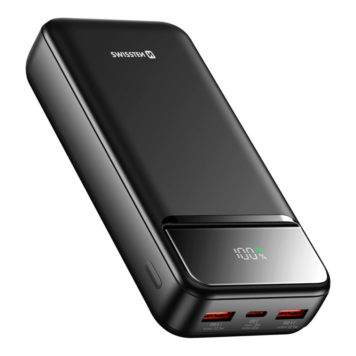 Imagem 0 de Power Bank Power Line II Swissten 20.000 mAh