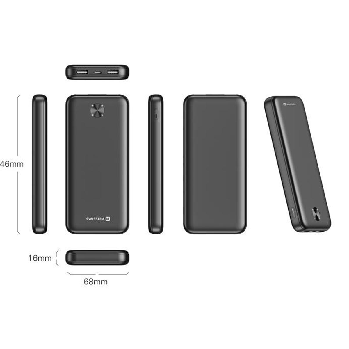 Power Bank Power Line II Swissten 30.000 mAh 2
